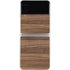 Natural Walnut Wood Galaxy Z Flip4 5G Skin